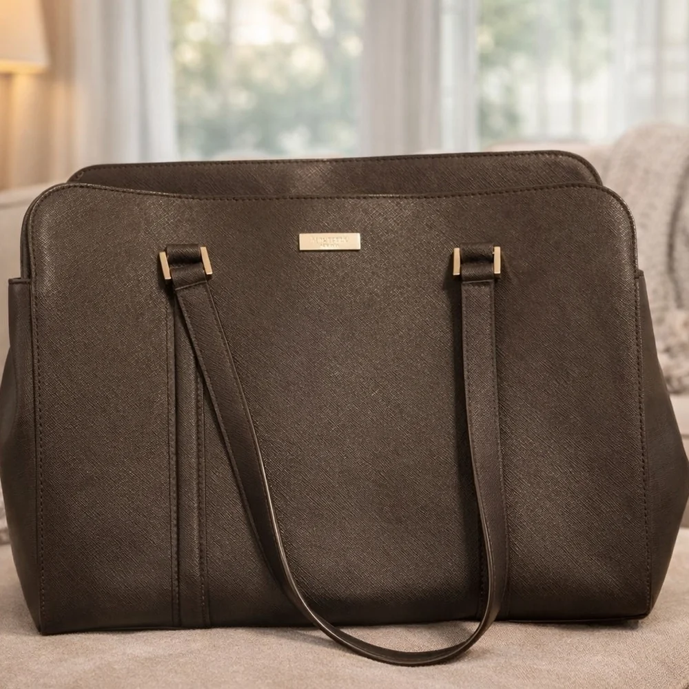 Kate Spade Black Tote Bag WKRU2011